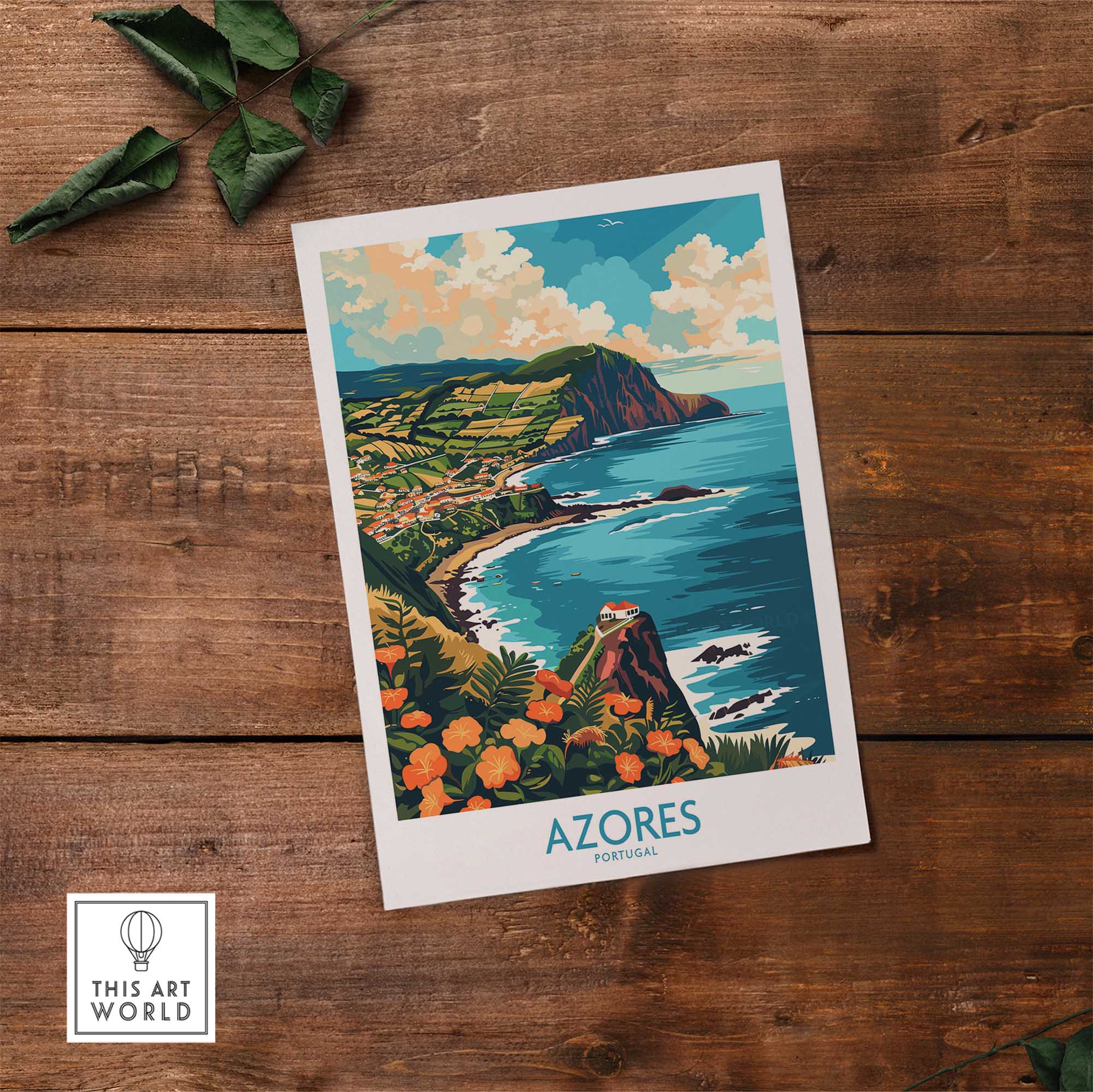 Azores Wall Art Print-This Art World