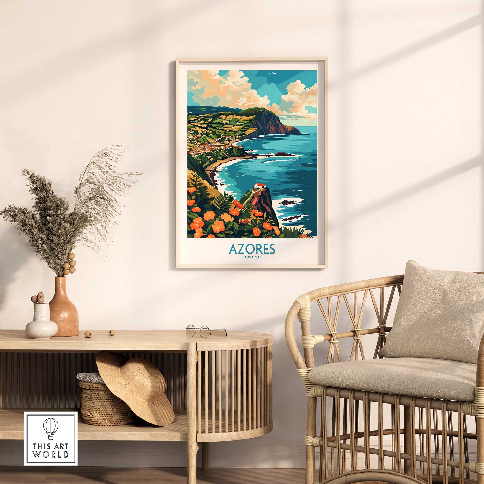 Azores Wall Art Print-This Art World