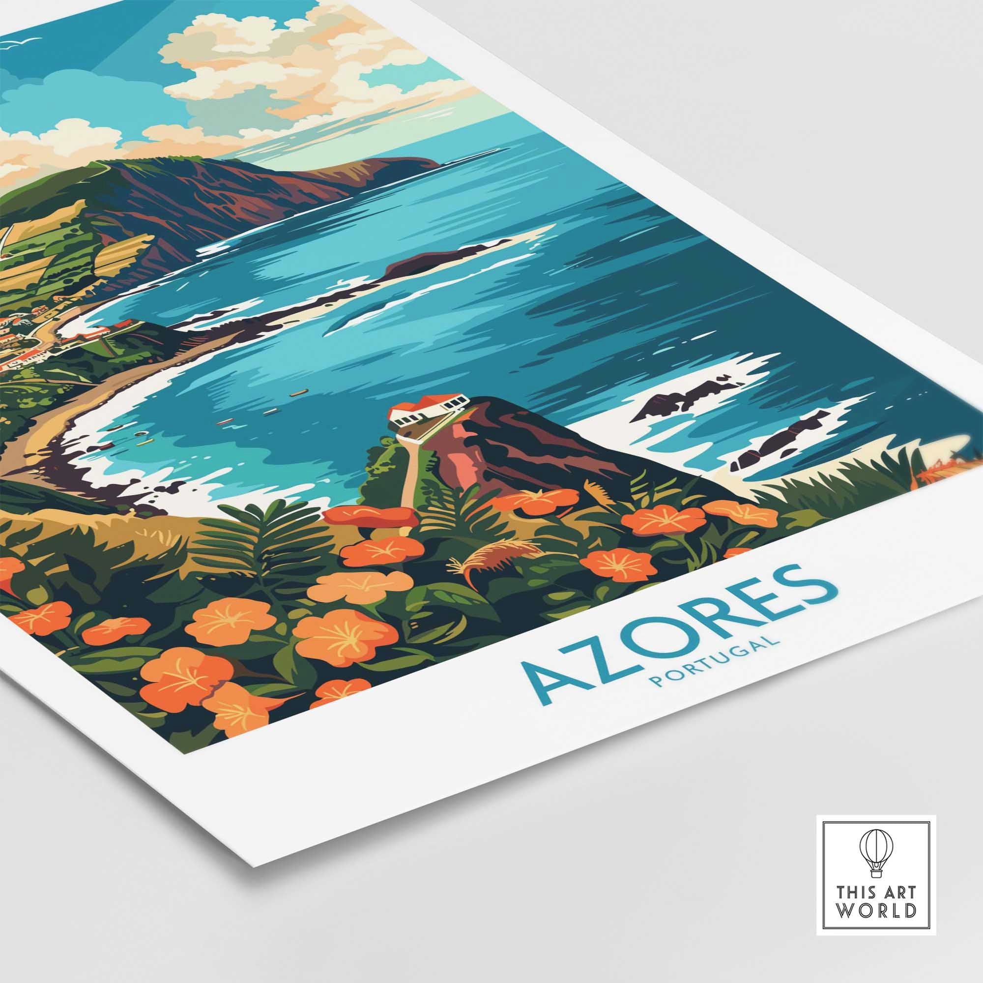 Azores Wall Art Print-This Art World