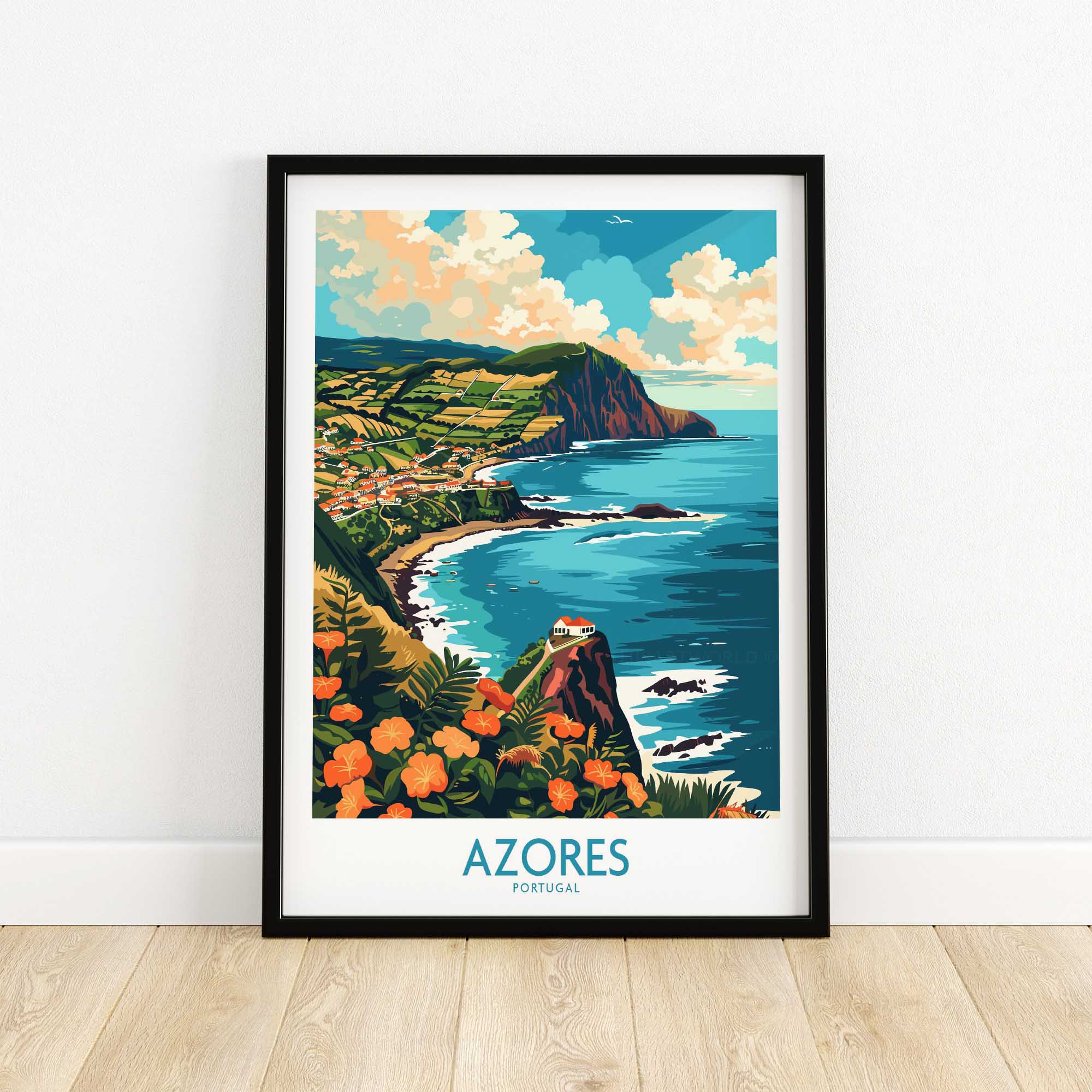 Azores Wall Art Print-This Art World