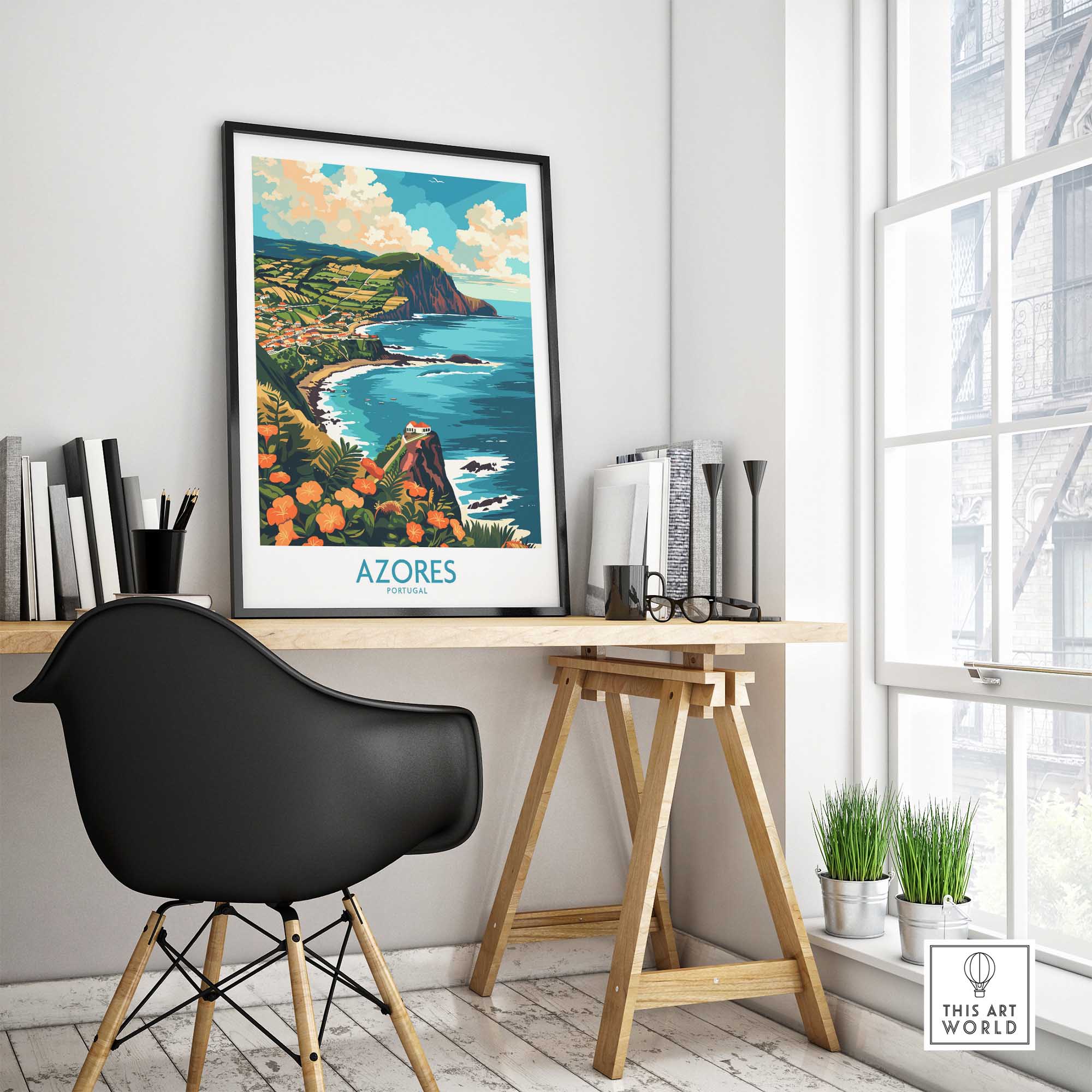 Azores Wall Art Print-This Art World
