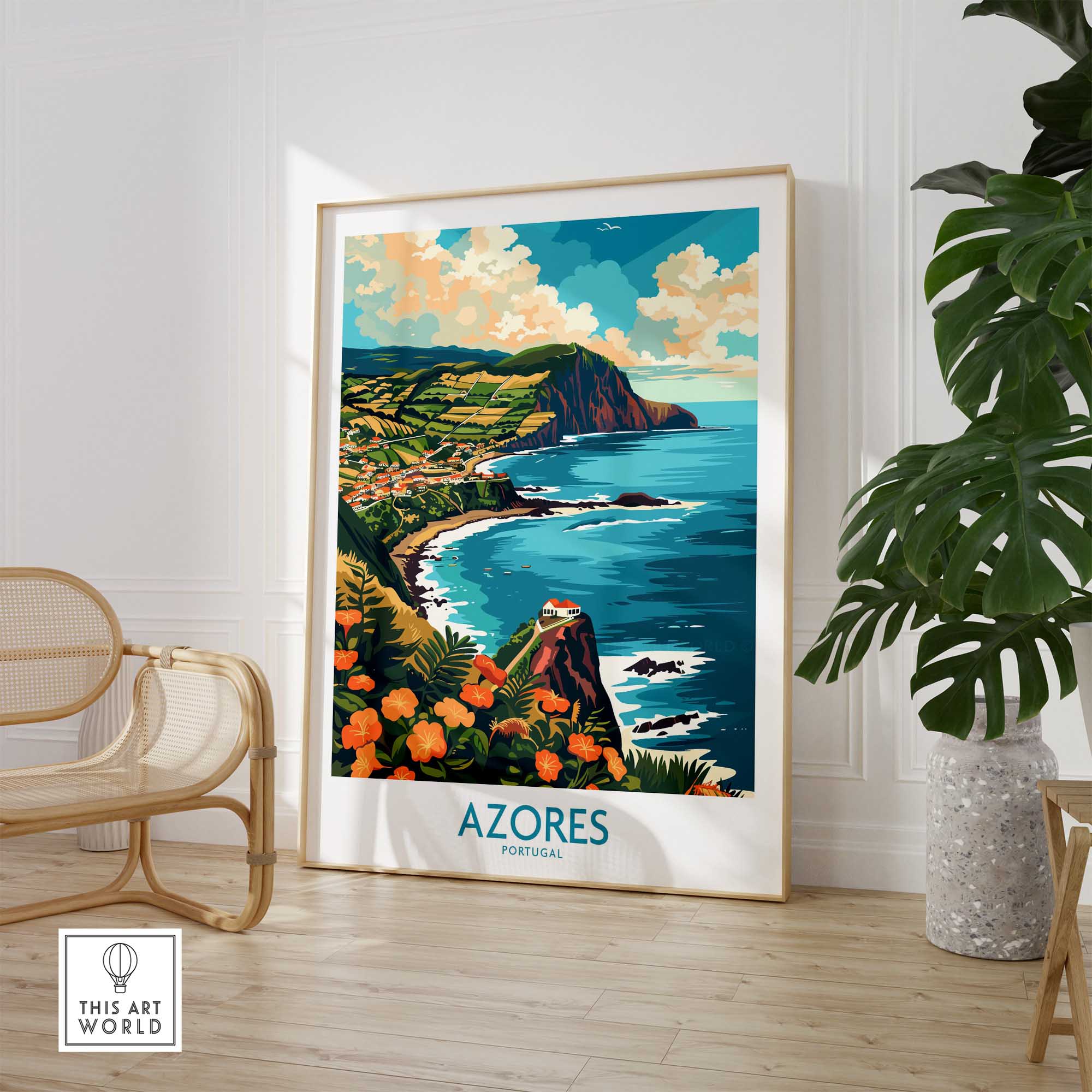 Azores Wall Art Print-This Art World