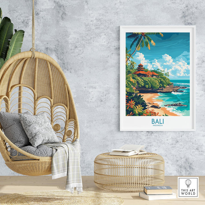 Bali Beach Print - Modern