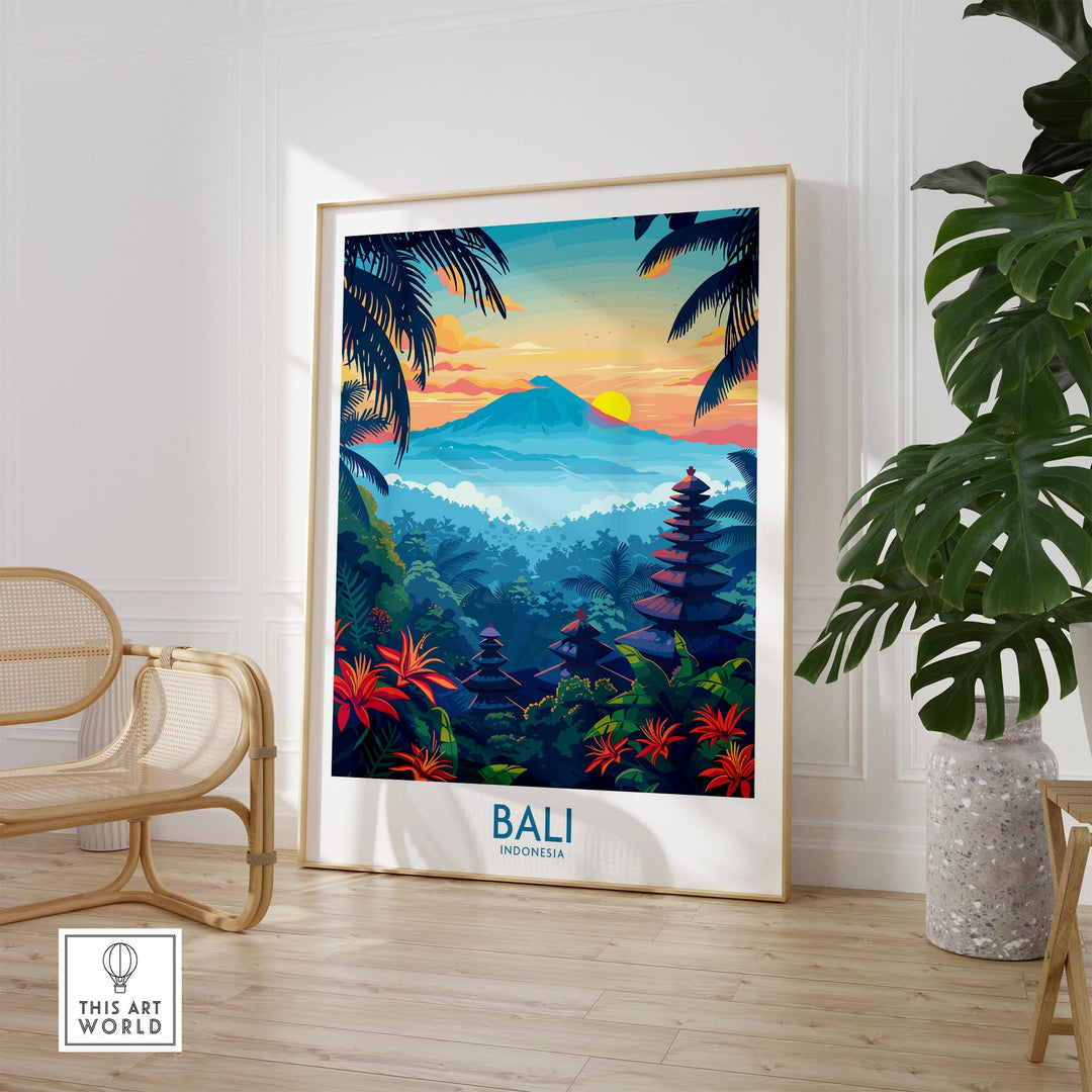 Bali Wall Art Print