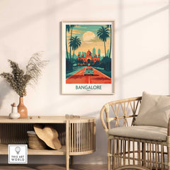 Bangalore India Art Print-This Art World