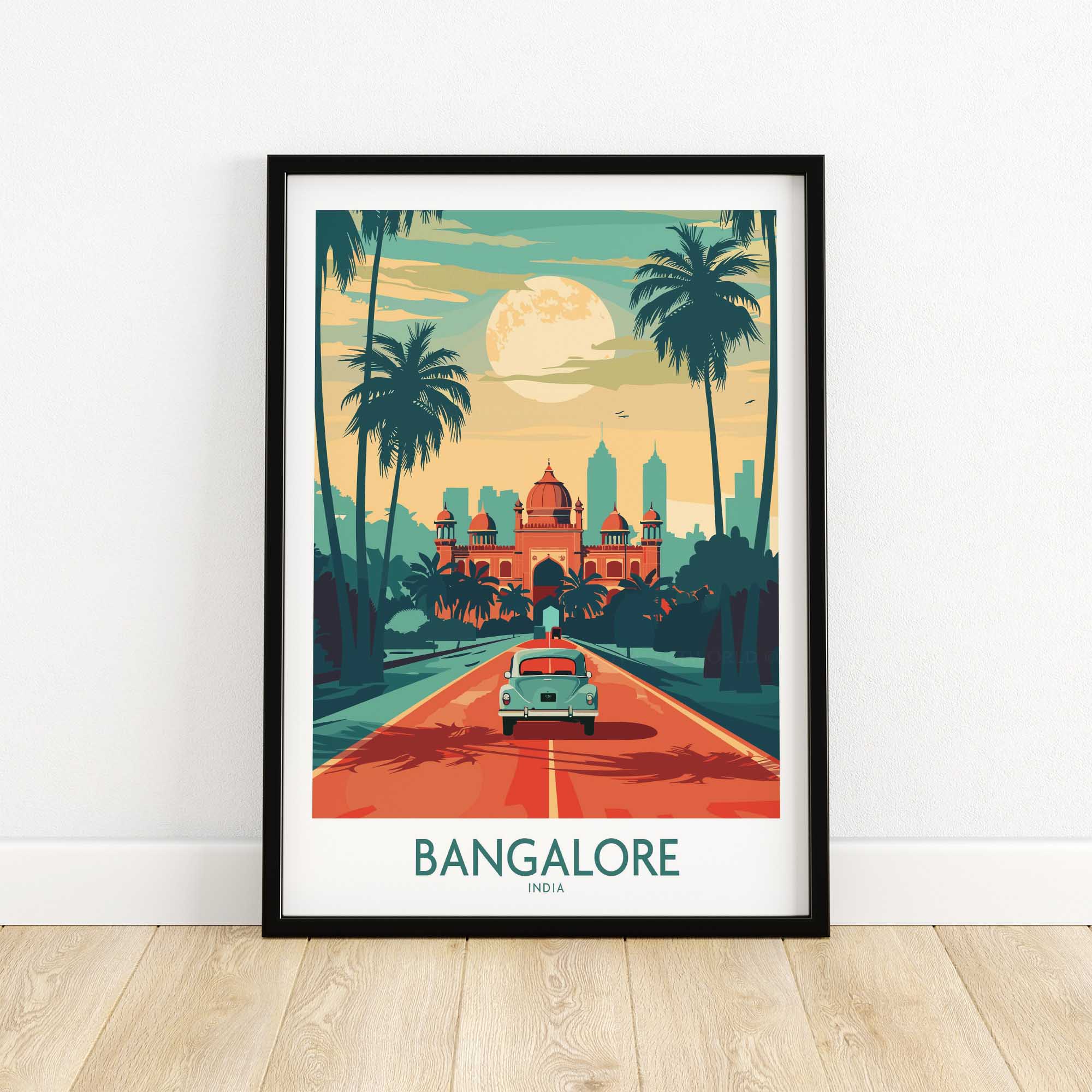 Bangalore India Art Print-This Art World