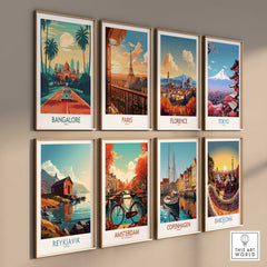 Bangalore India Art Print-This Art World
