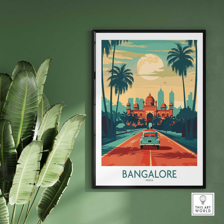 Bangalore India Art Print-This Art World