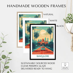 Bangalore India Art Print-This Art World