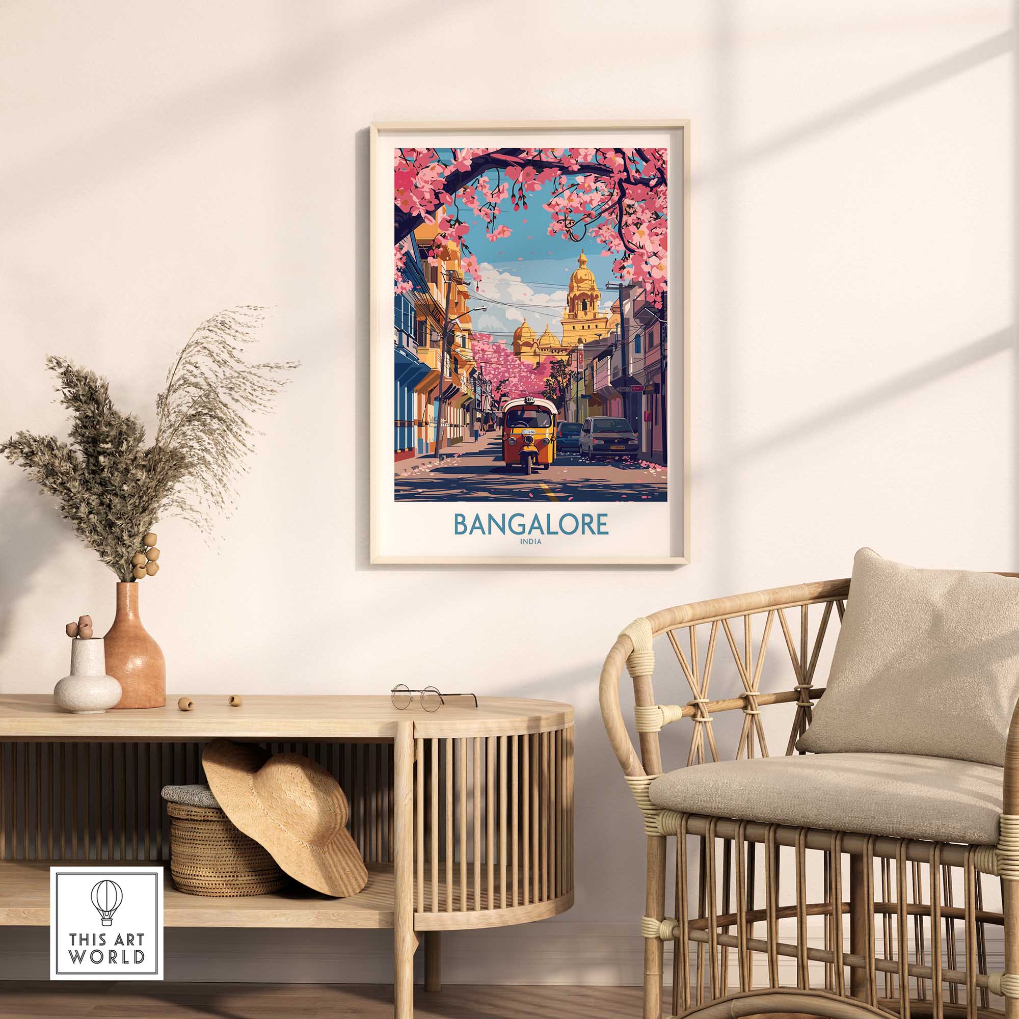 Bangalore Poster-This Art World