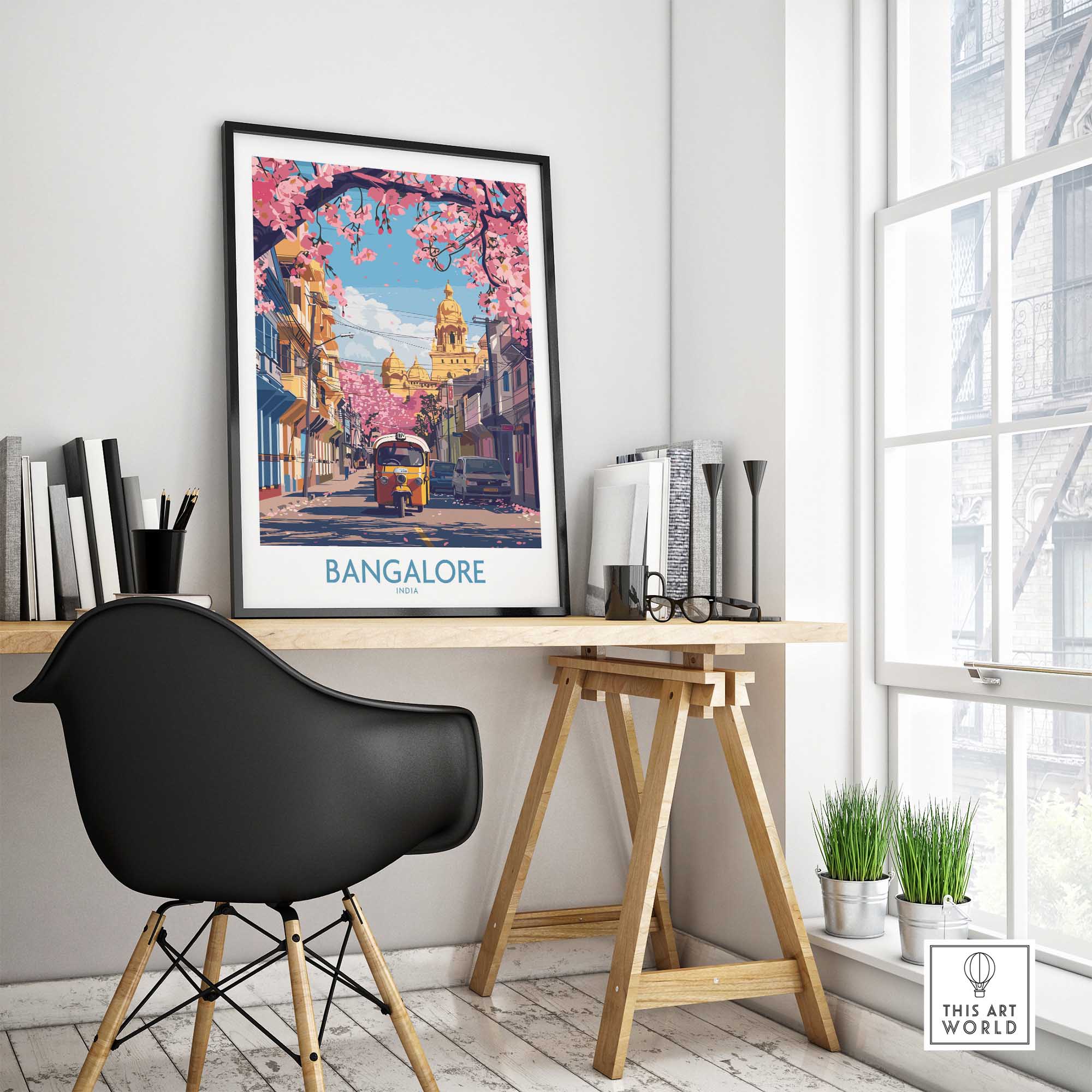 Bangalore Poster-This Art World