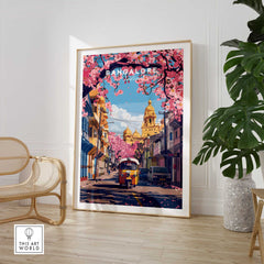 Bangalore Travel Poster-This Art World