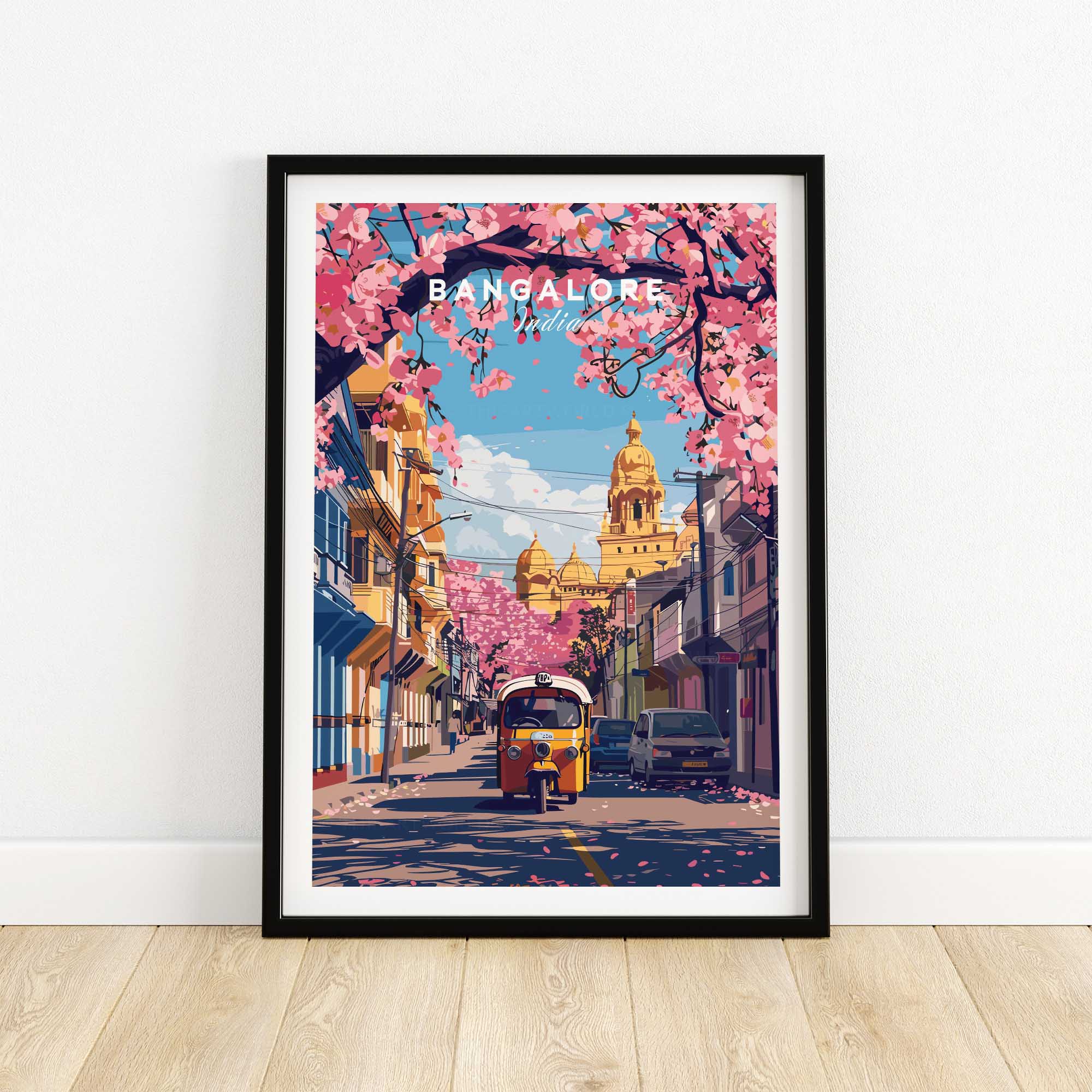 Bangalore Travel Poster-This Art World