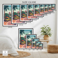 Bangalore Travel Print-This Art World