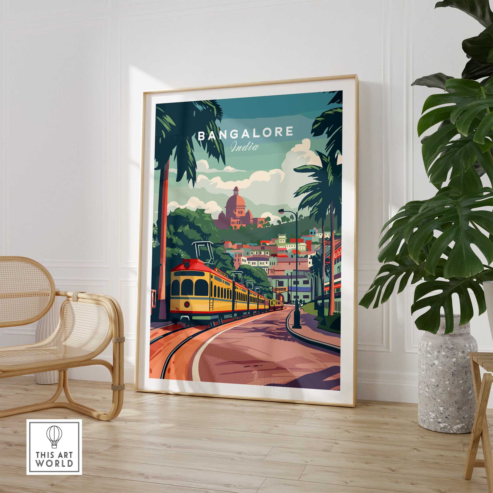 Bangalore Travel Print-This Art World