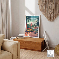 Bangalore Travel Print-This Art World