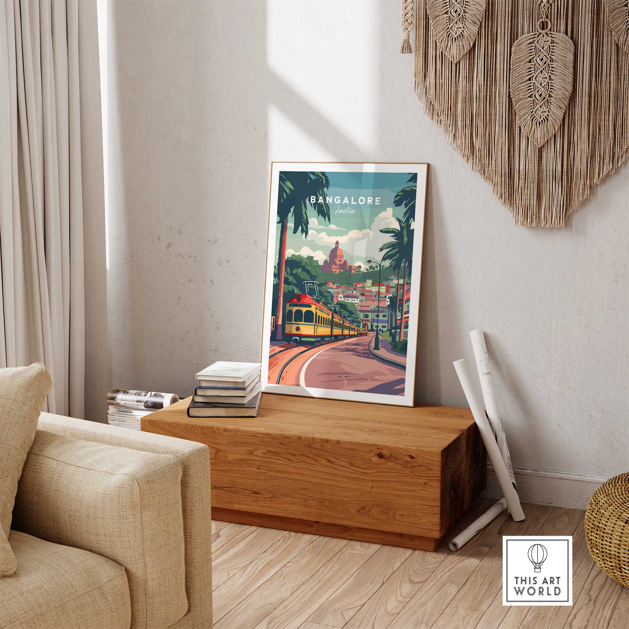 Bangalore Travel Print-This Art World