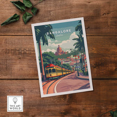 Bangalore Travel Print-This Art World