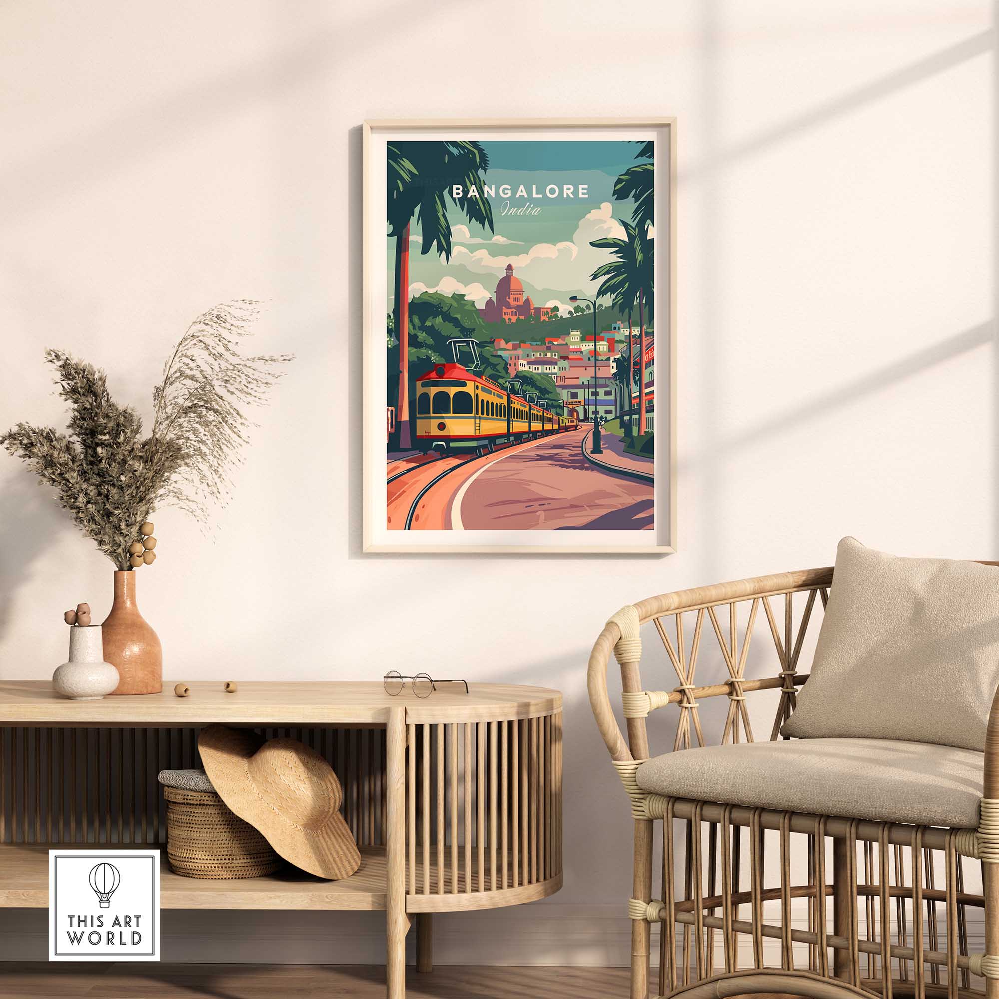 Bangalore Travel Print-This Art World