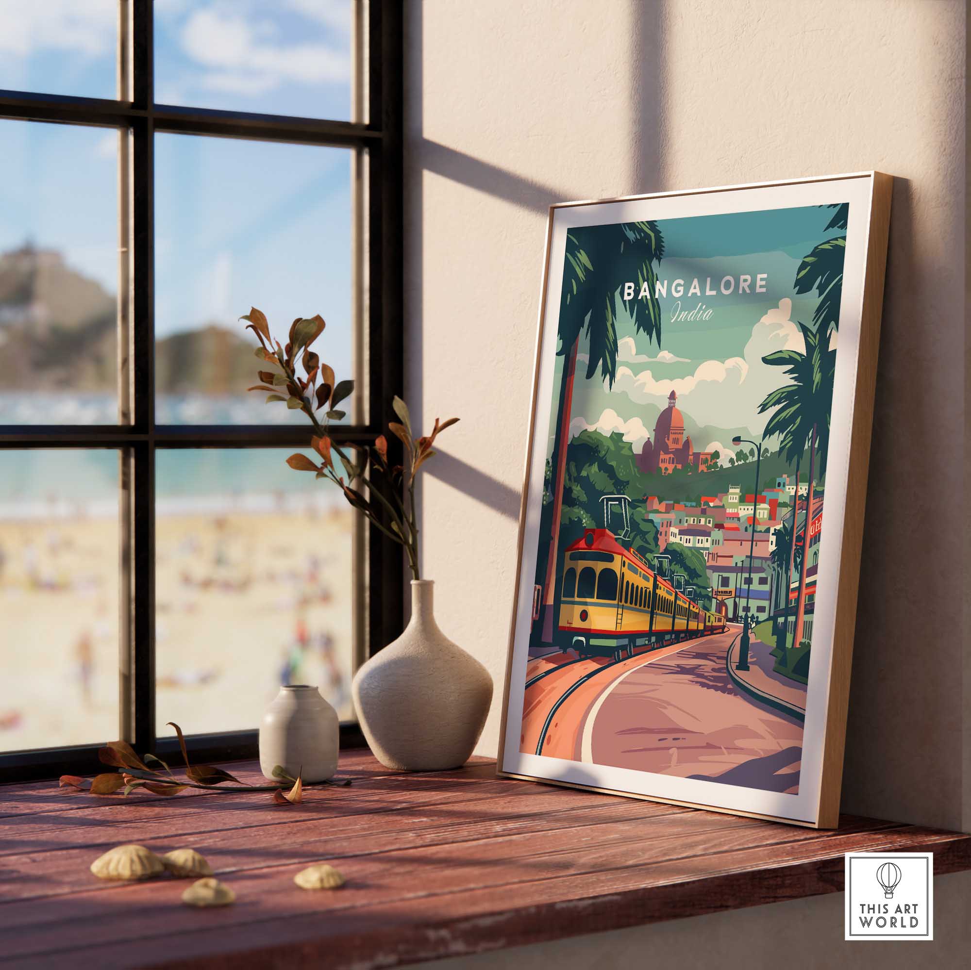 Bangalore Travel Print-This Art World