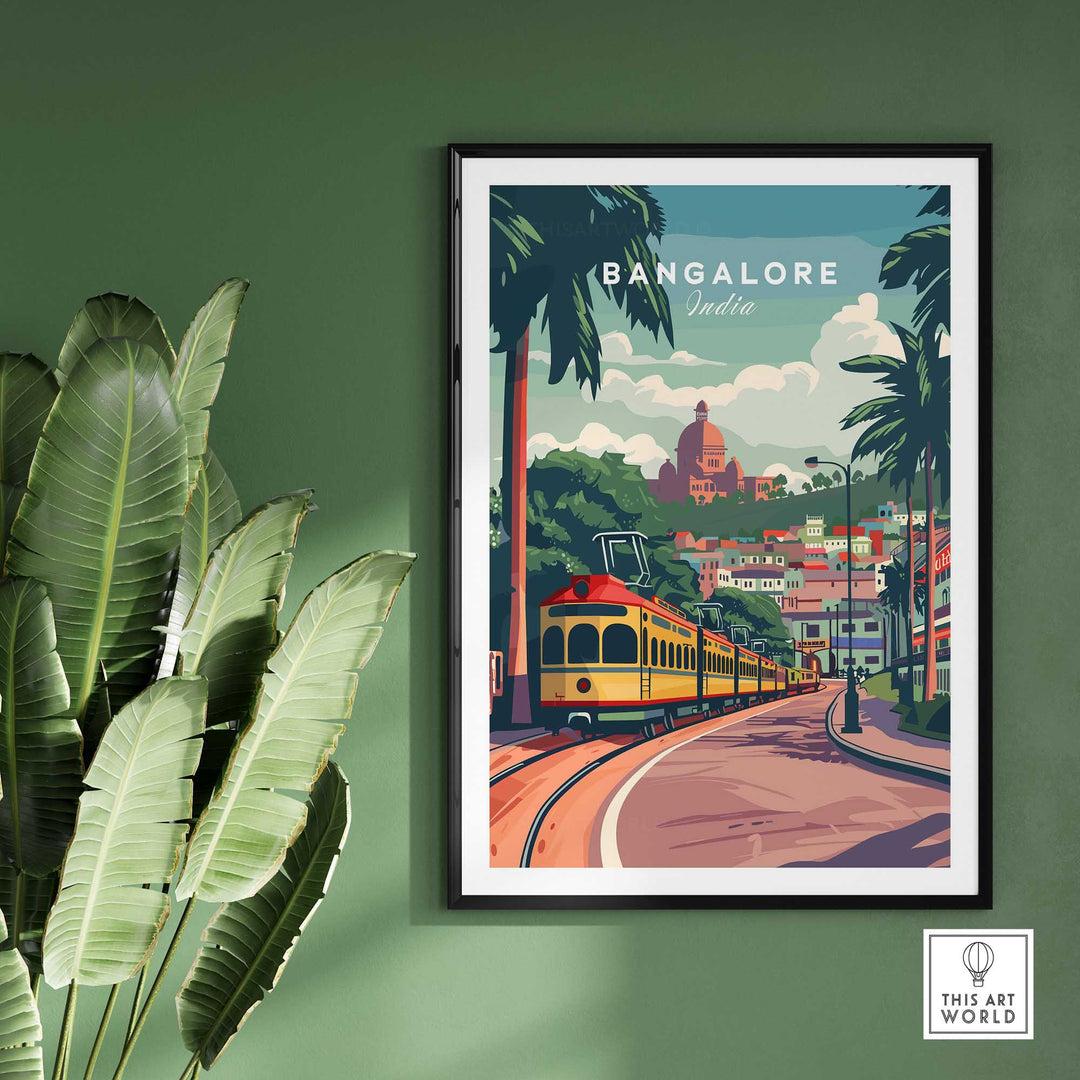 Bangalore Travel Print-This Art World