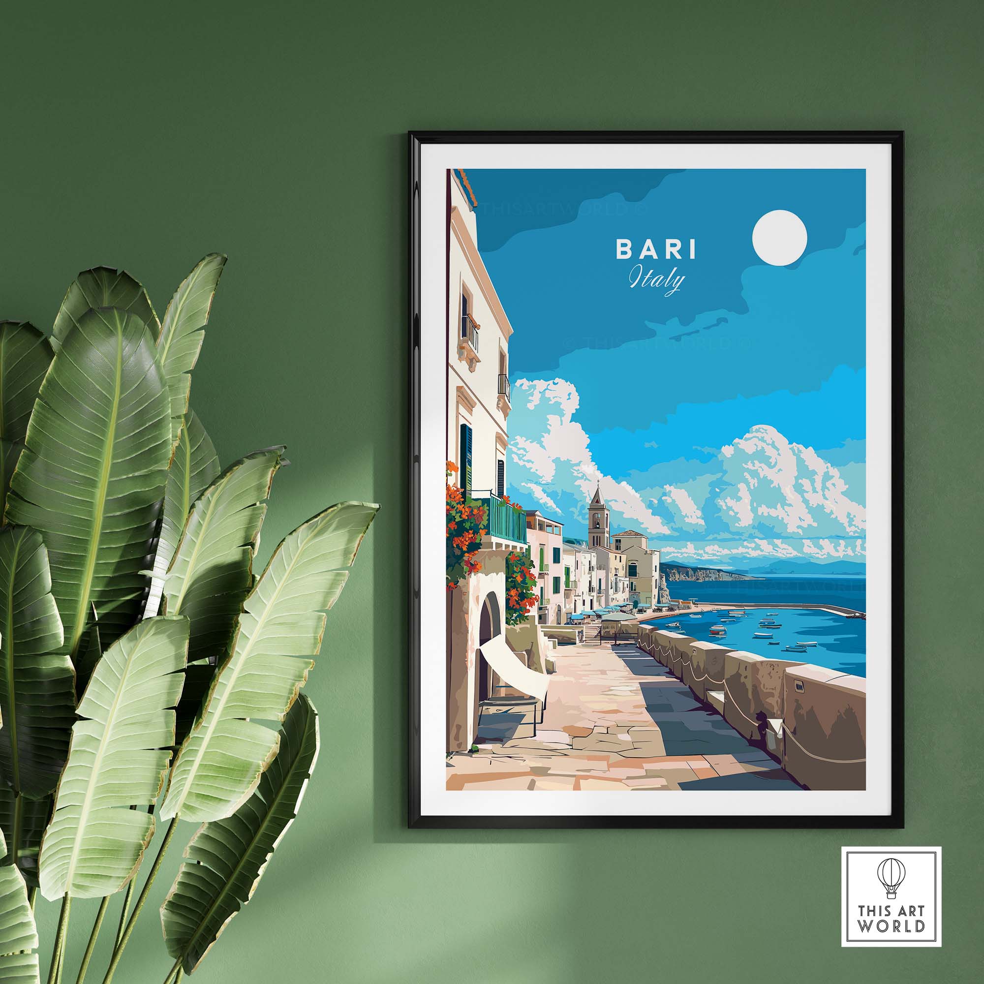 Bari Art Print