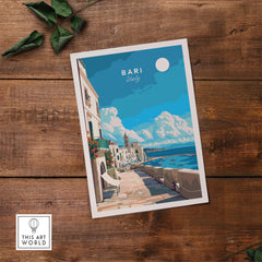 Bari Art Print