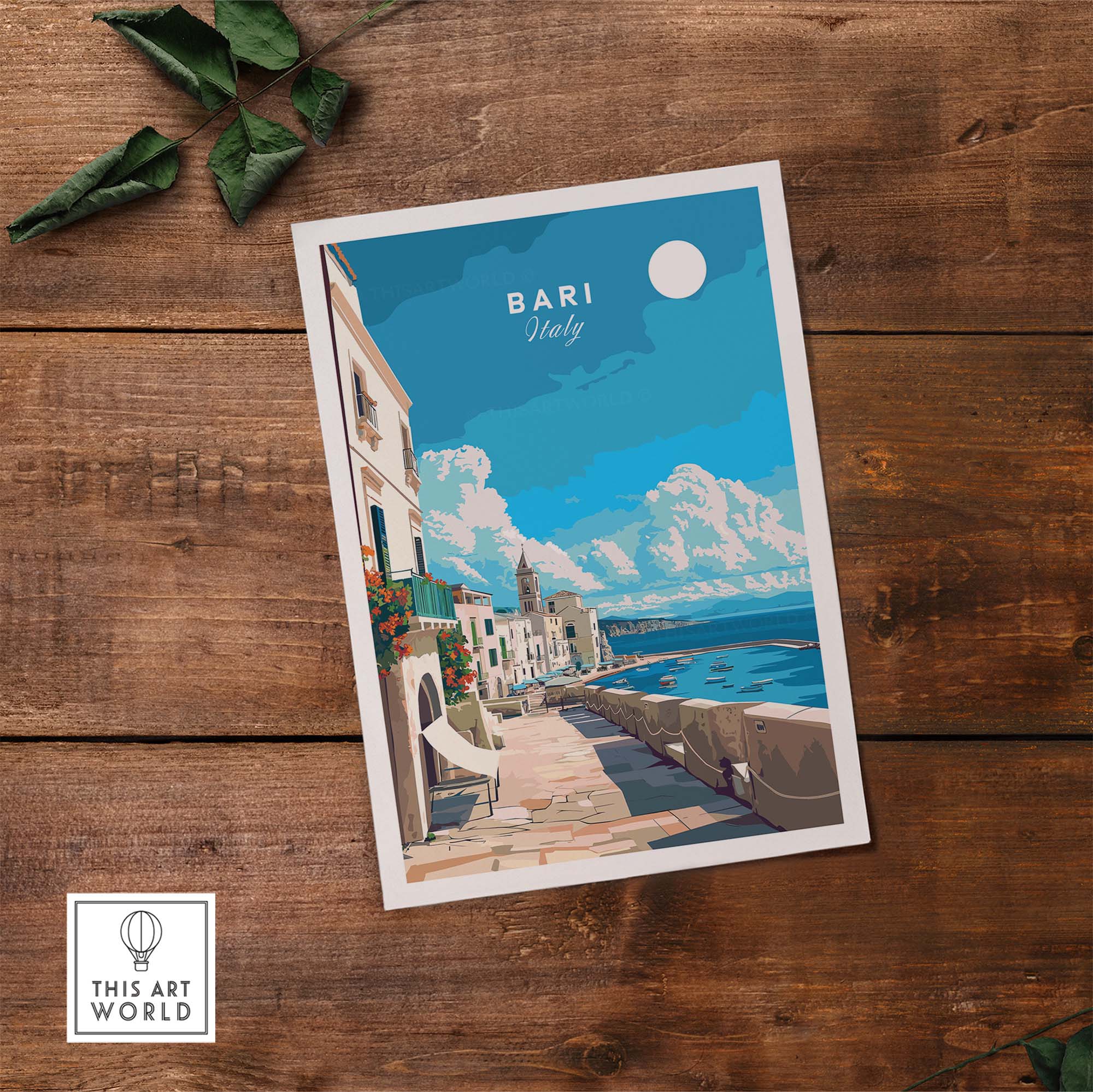 Bari Art Print