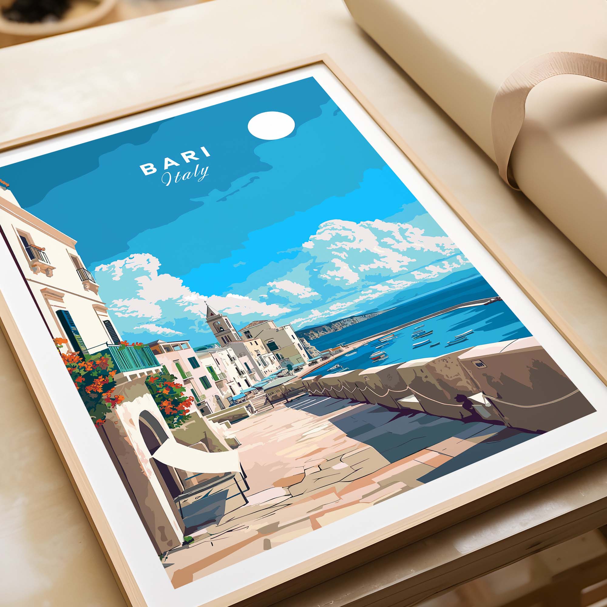 Bari Art Print