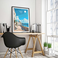 Bari Art Print