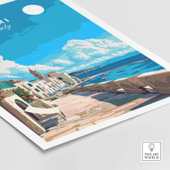 Bari Art Print