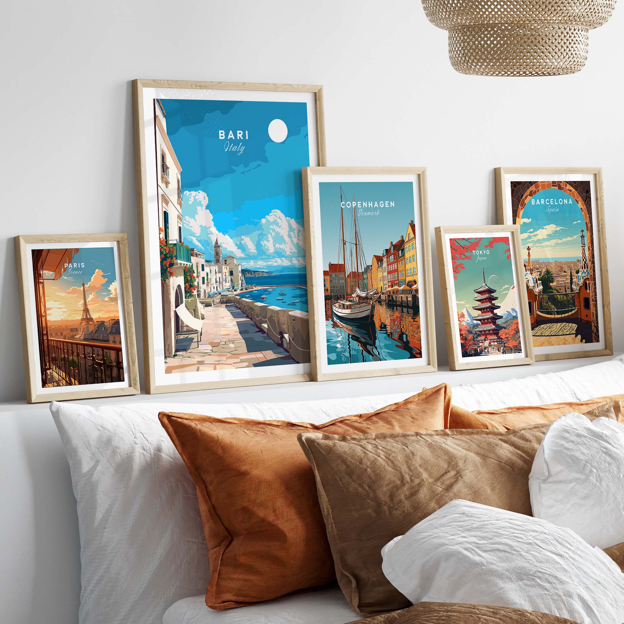 Bari Art Print