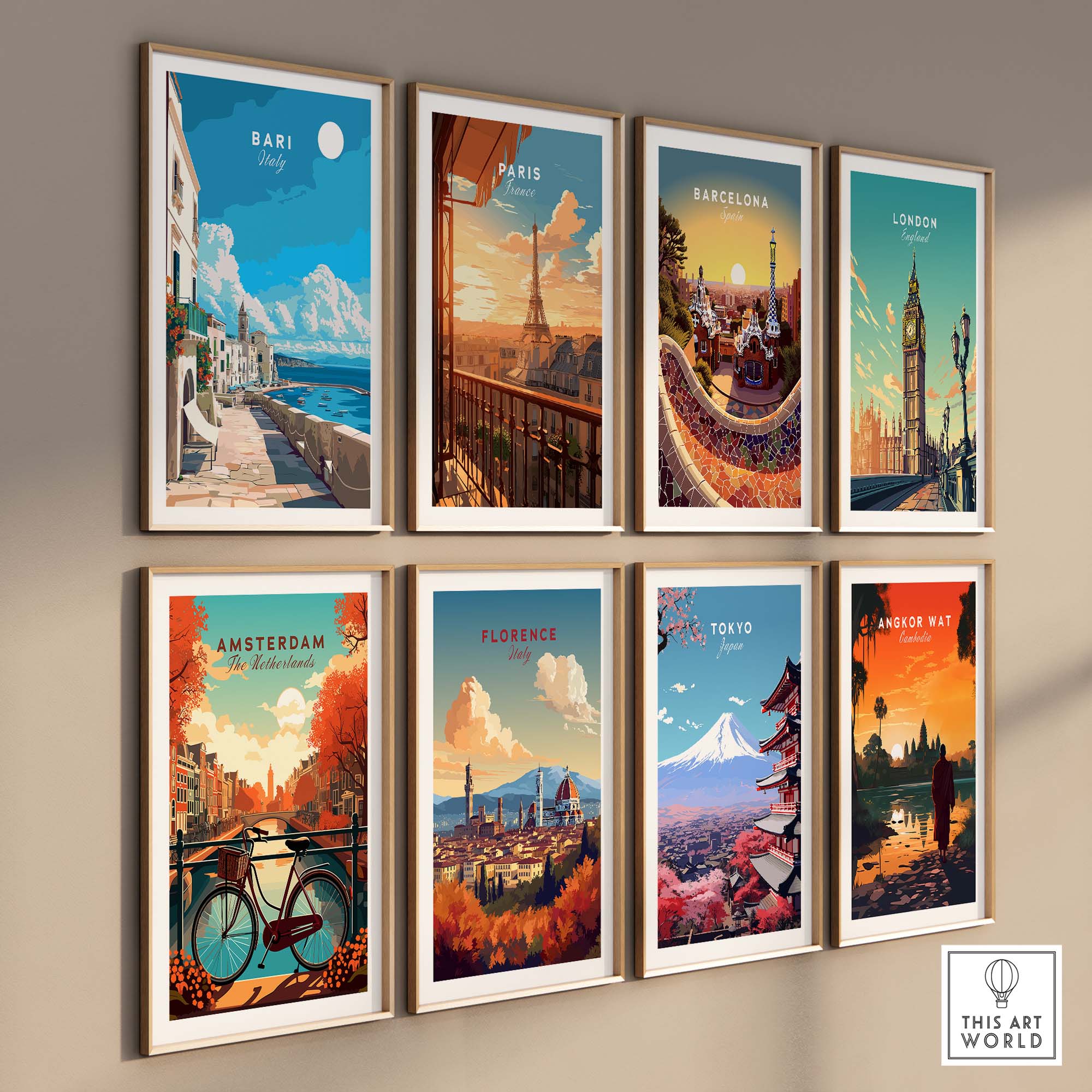 Bari Art Print