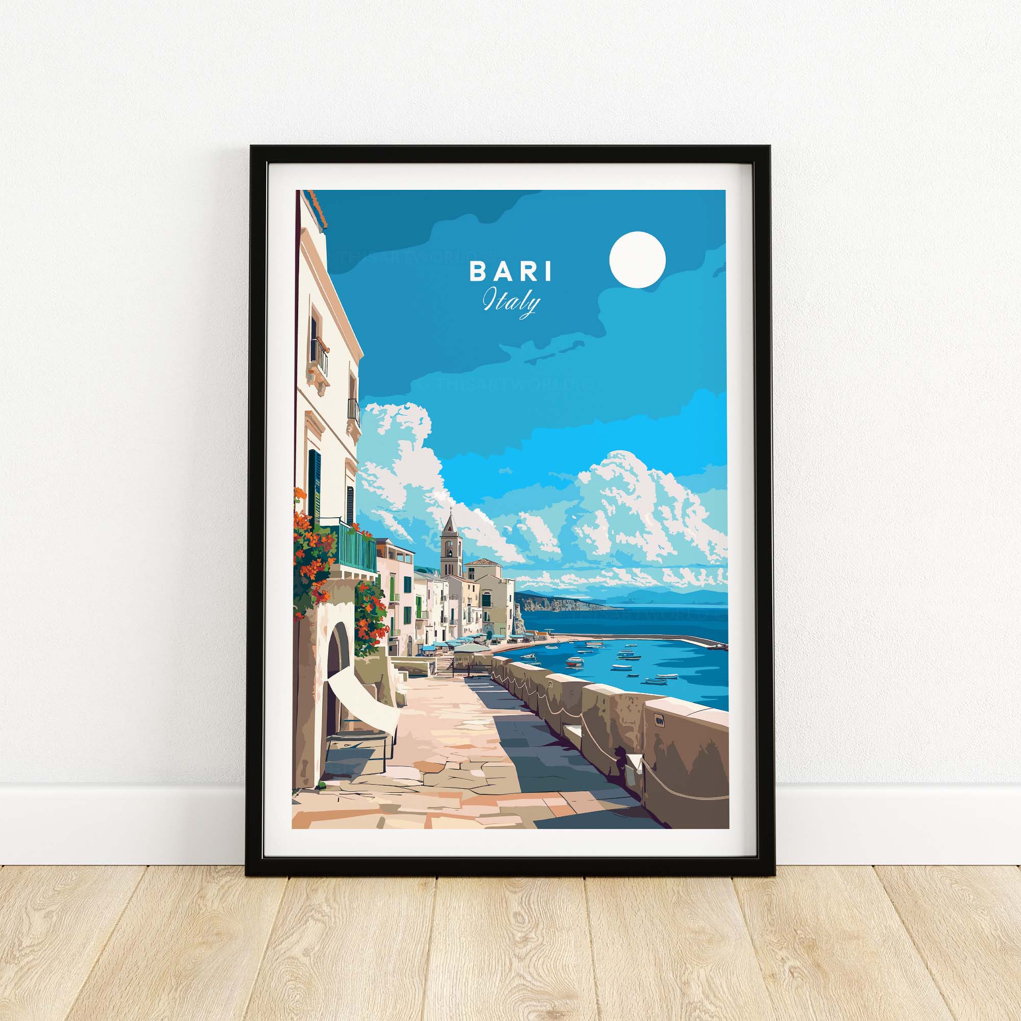 Bari Art Print