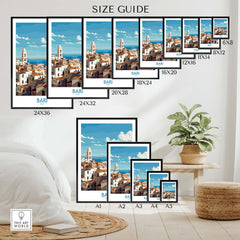 Bari Italy Art Print - Beautiful Italian Wall Decor
