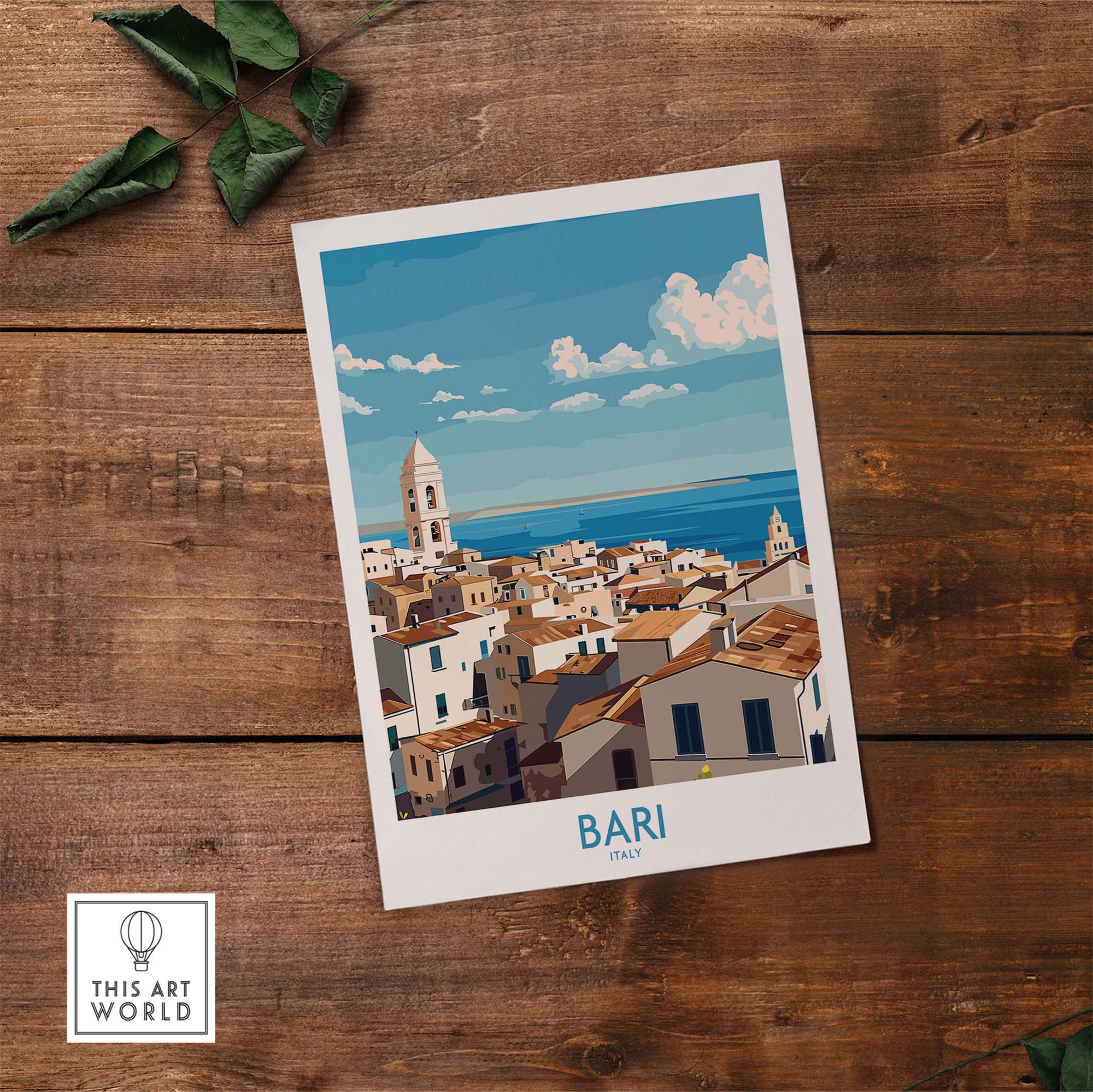 Bari Italy Art Print - Beautiful Italian Wall Decor