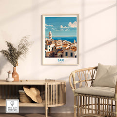 Bari Italy Art Print - Beautiful Italian Wall Decor