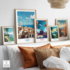 Bari Italy Art Print - Beautiful Italian Wall Decor