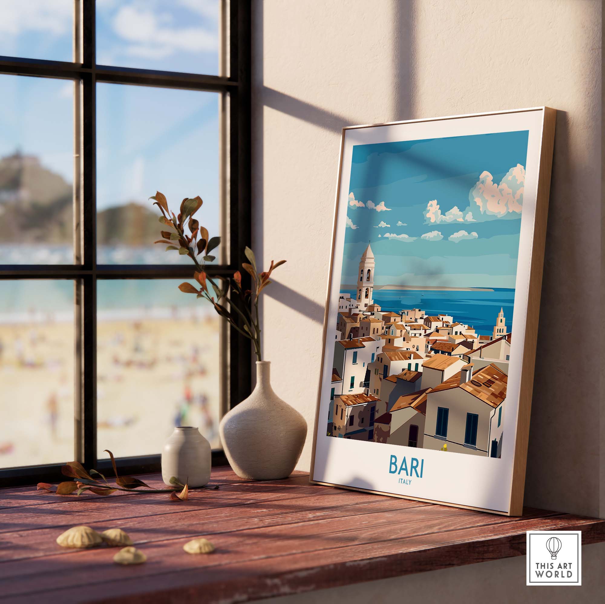 Bari Italy Art Print - Beautiful Italian Wall Decor