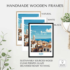 Bari Italy Art Print - Beautiful Italian Wall Decor