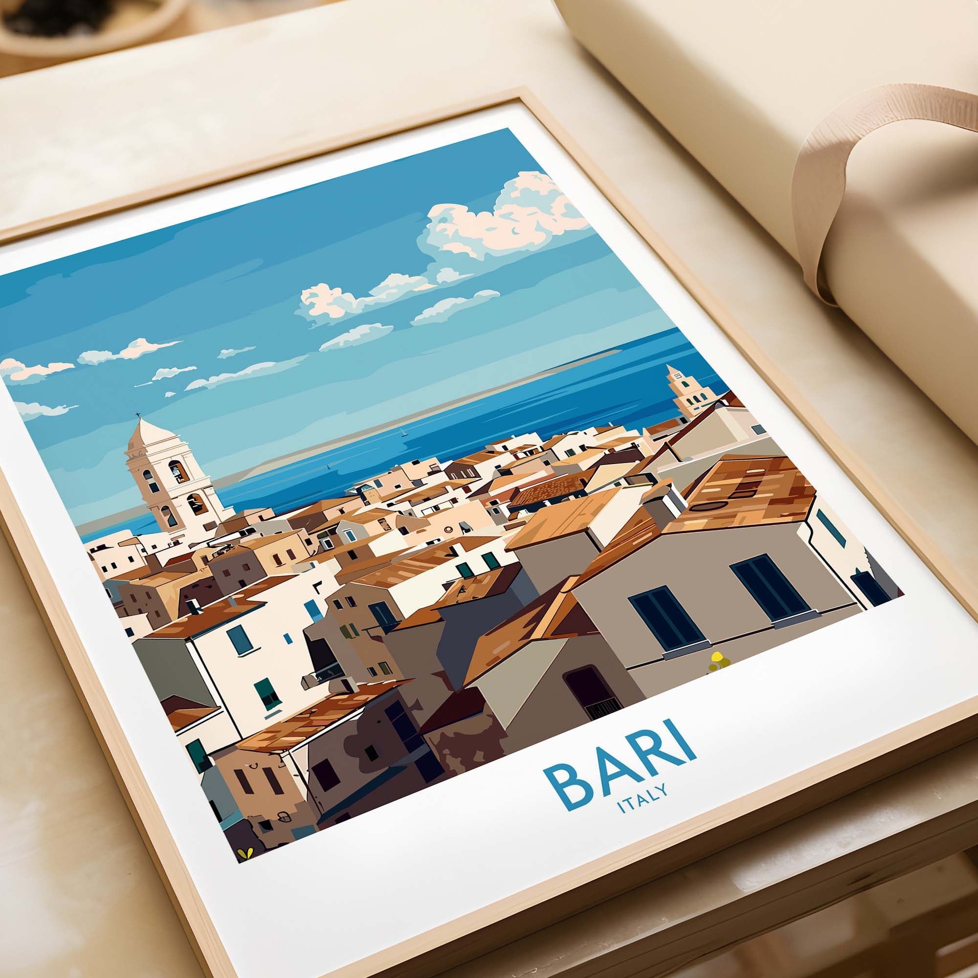 Bari Italy Art Print - Beautiful Italian Wall Decor