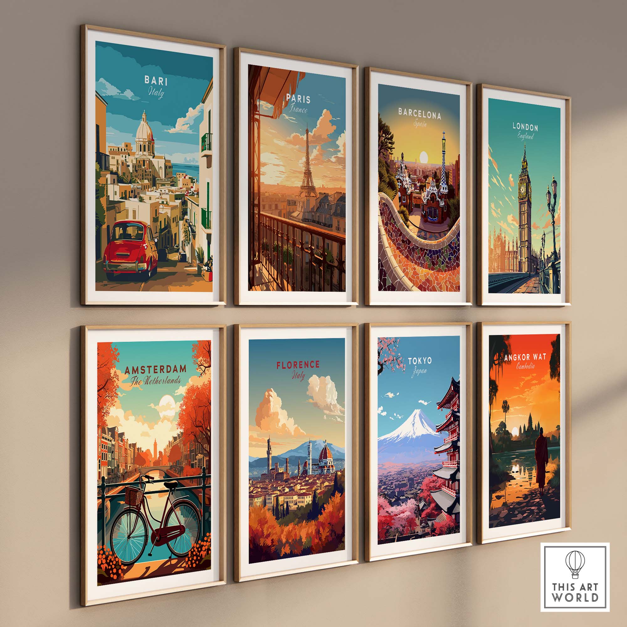 Bari Poster Print