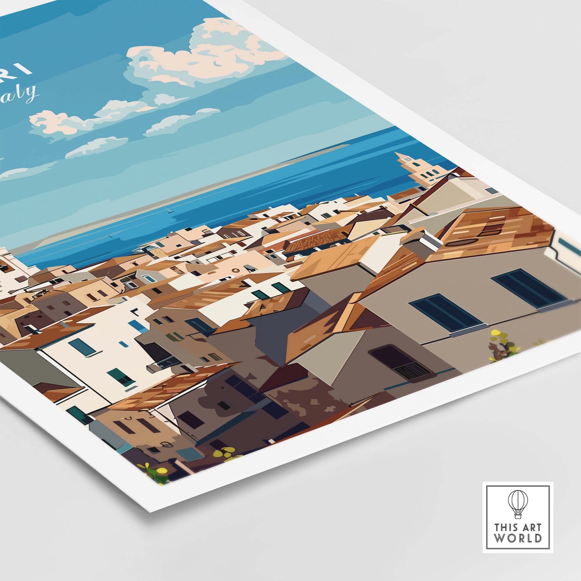 Bari Travel Poster