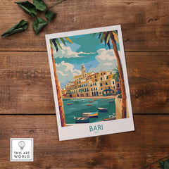 Bari Travel Print Italy