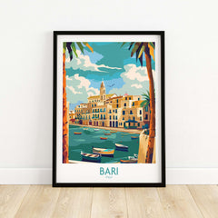Bari Travel Print Italy