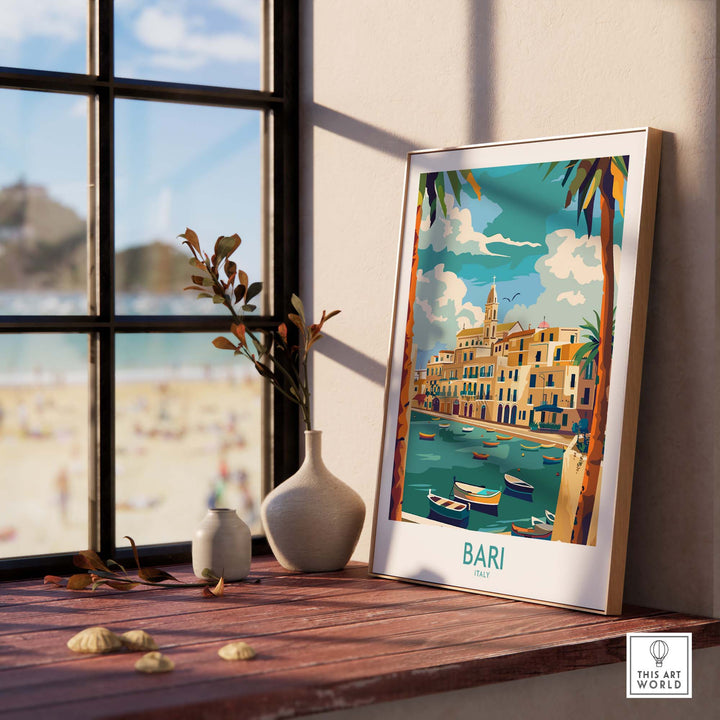 Bari Travel Print Italy