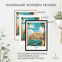 Bari Travel Print Italy