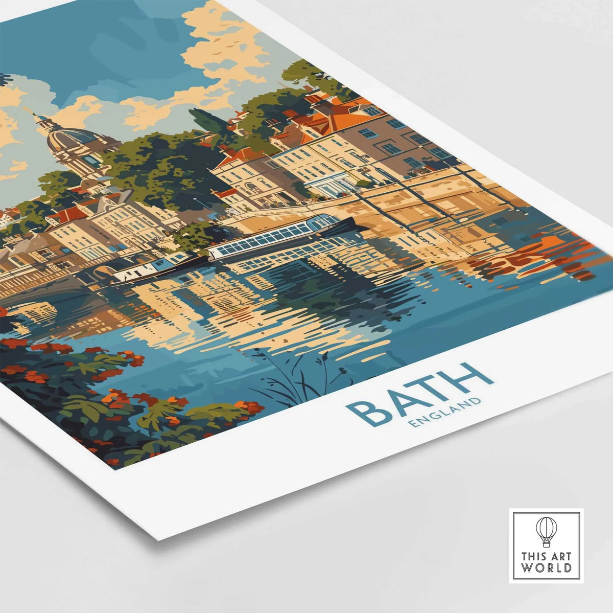 Bath England Print-This Art World