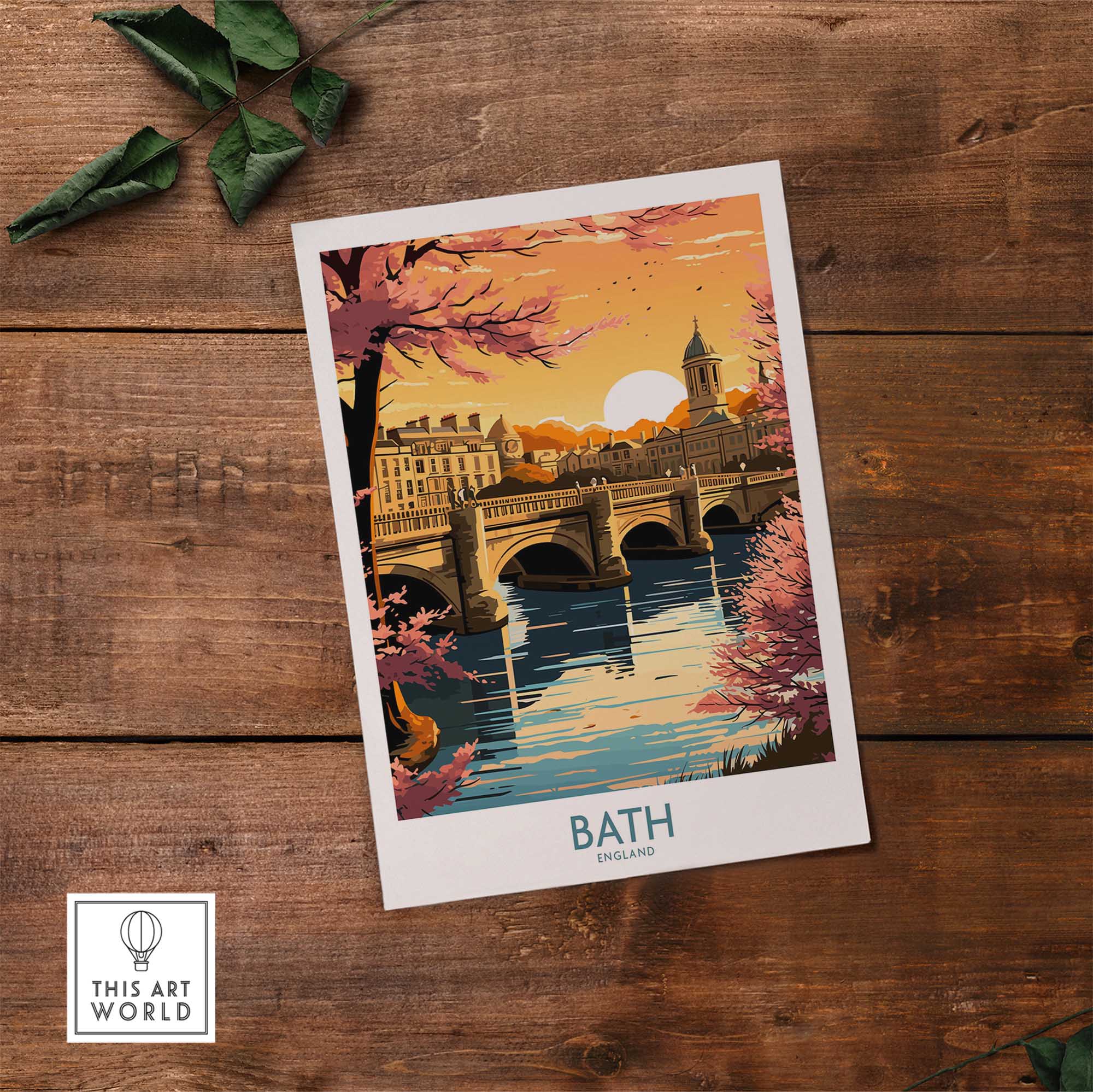 Bath England Wall Art-This Art World