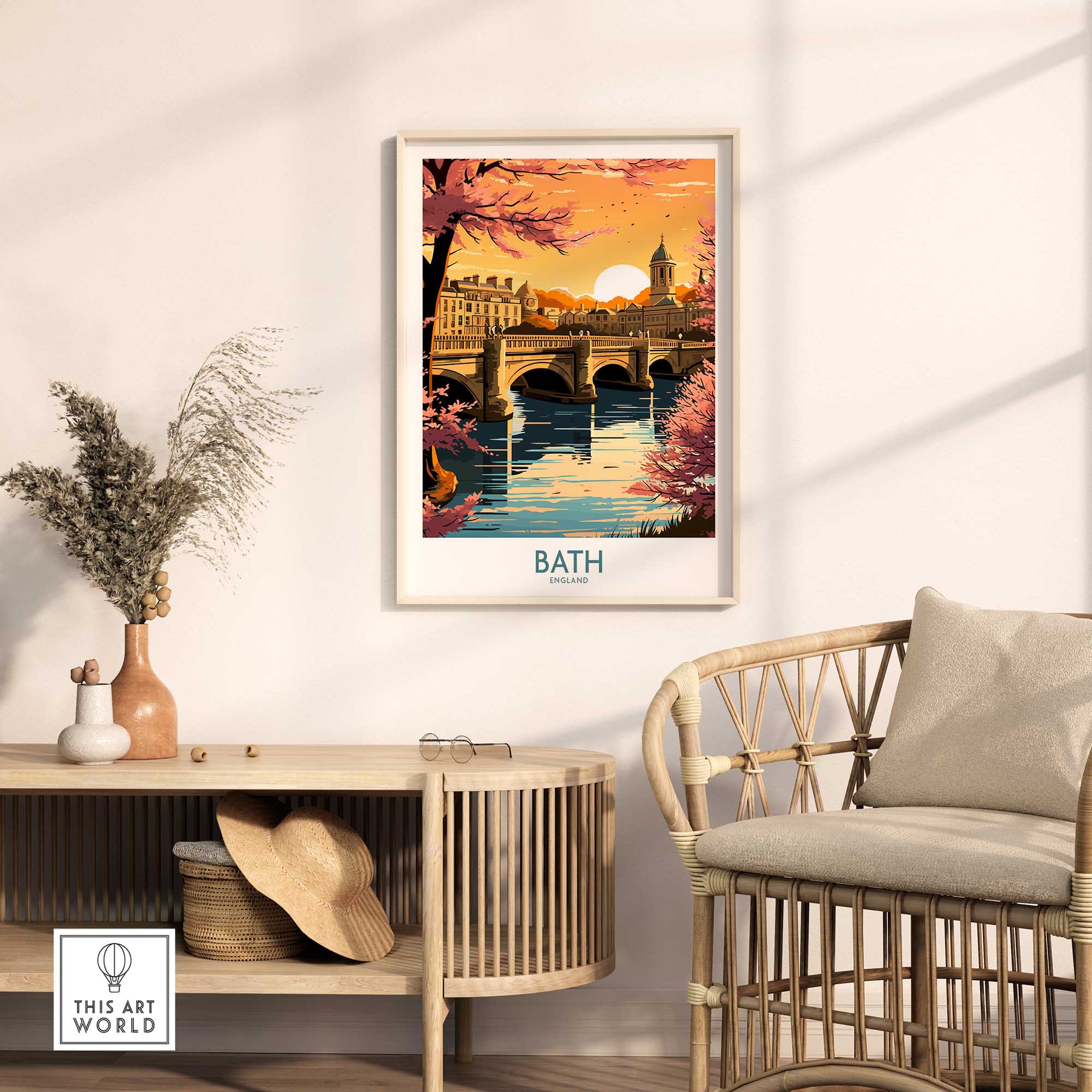 Bath England Wall Art-This Art World